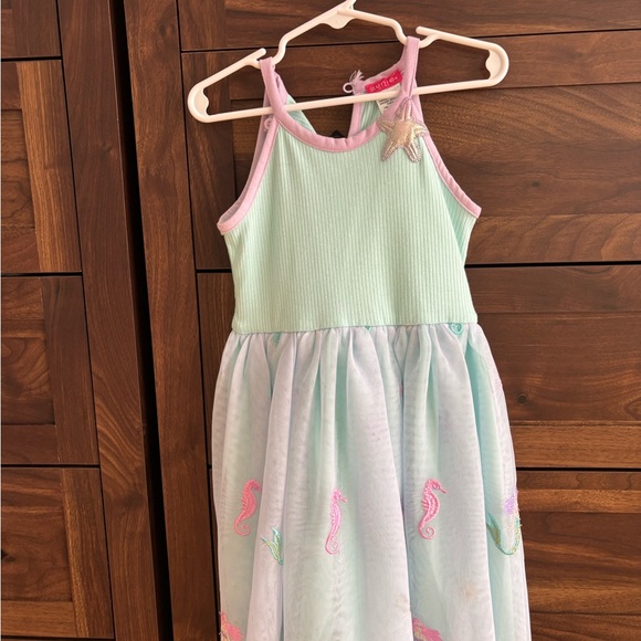 Zunie Mint and Pink Kids Dress - Picture 1 of 3